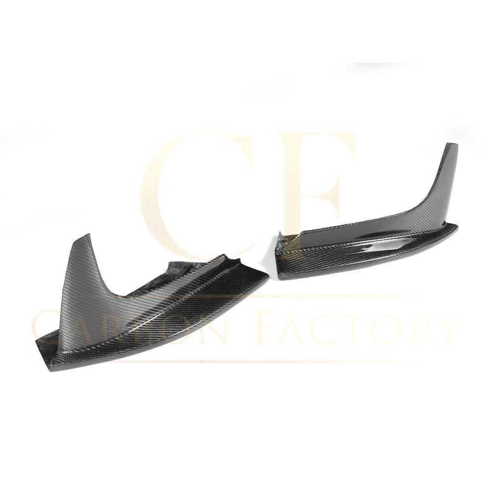 Carbon Fibre Front Splitter Cover for BMW E82 Coupe 1M 07-13 - Carbon Factory