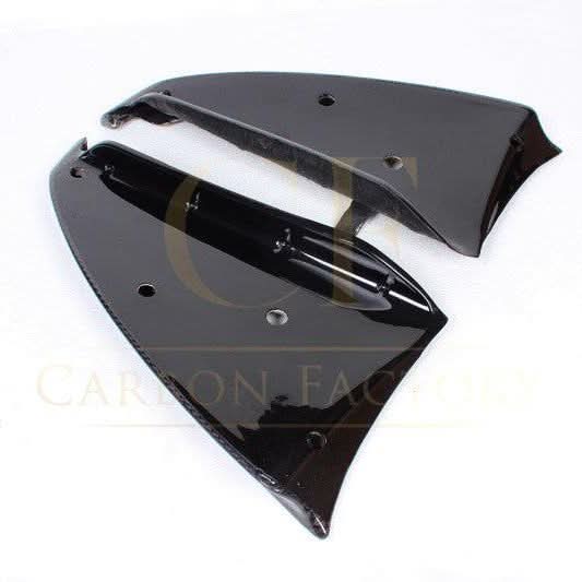 Carbon Fibre Front Splitter Covers for BMW E87 1 Series M Sport 04-13 - Carbon Factory