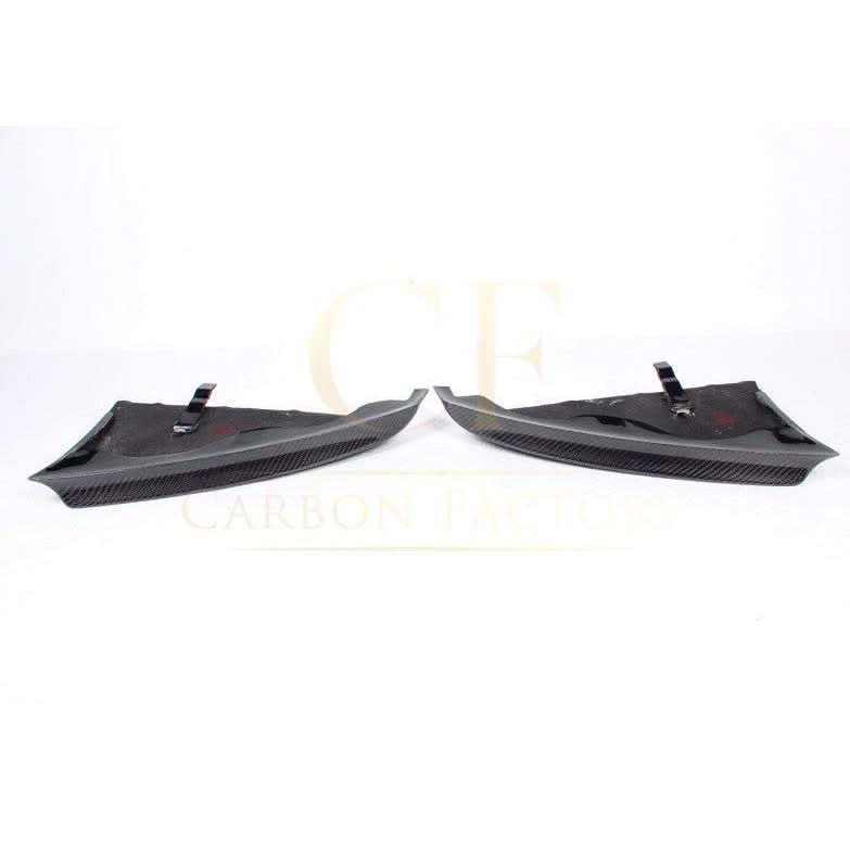 Carbon Fibre Front Splitter Covers for BMW E87 1 Series M Sport 04-13 - Carbon Factory