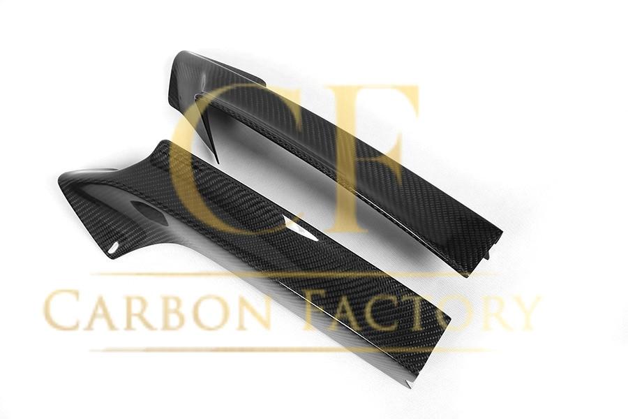 Carbon Fibre Front Splitter Covers for BMW F22 2 Series M Sport 14-21 - Carbon Factory