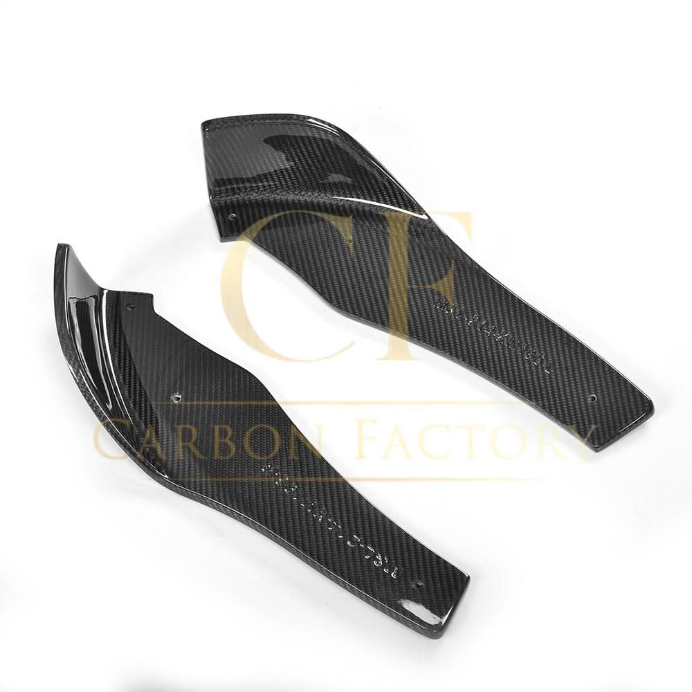 Carbon Fibre Front Splitter Extensions for BMW F80 M3 F82 F83 M4 14-20 - Carbon Factory