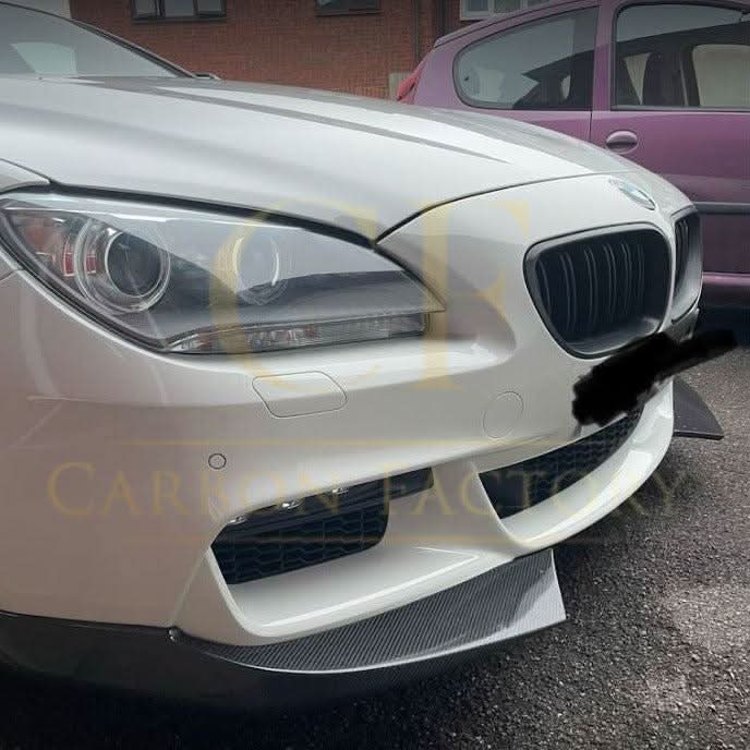Carbon Fibre Front Splitter for BMW F06 F12 F13 6 Series Front Bumper Covers 11-18 - Carbon Factory