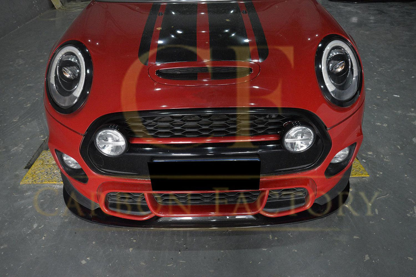 Carbon Fibre Front Splitter for BMW F55 F56 Mini Cooper S JCW 14-18-Carbon Factory