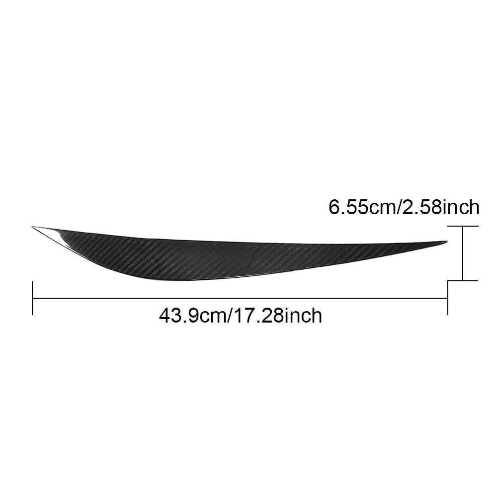 Carbon Fibre Headlight Trim for BMW F32 F33 F36 4 Series F80 M3 F82 F83 M4 14-20-Carbon Factory