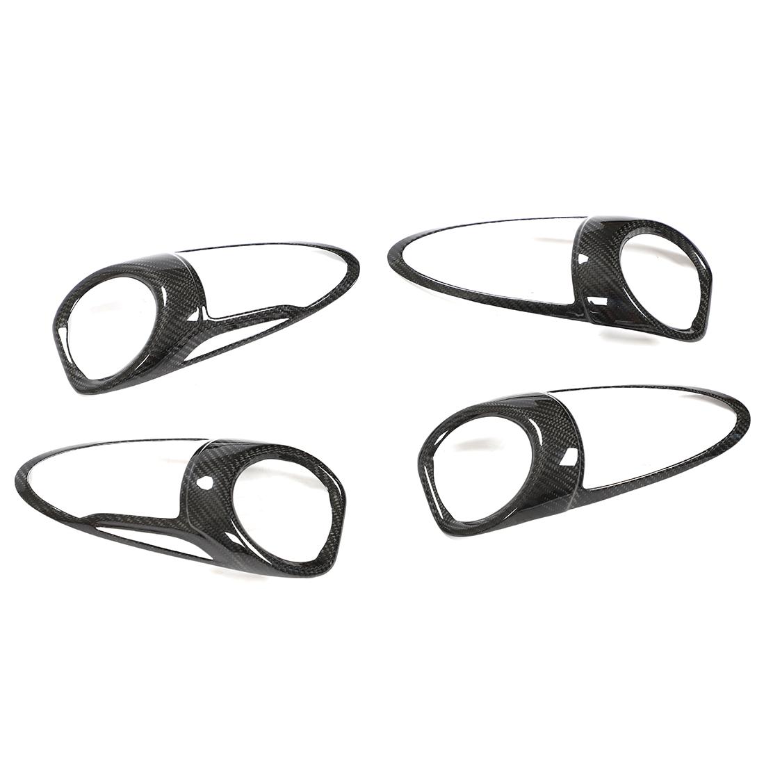 Carbon Fibre Interior Air Vent Covers for Porsche Boxster & Cayman 718 16-21-Carbon Factory