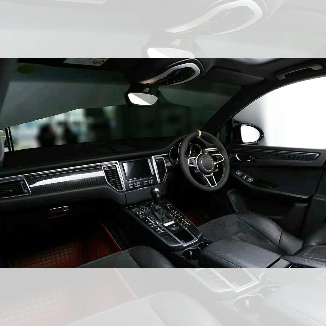 Carbon Fibre Interior Trims for Porsche Macan 14-17-Carbon Factory