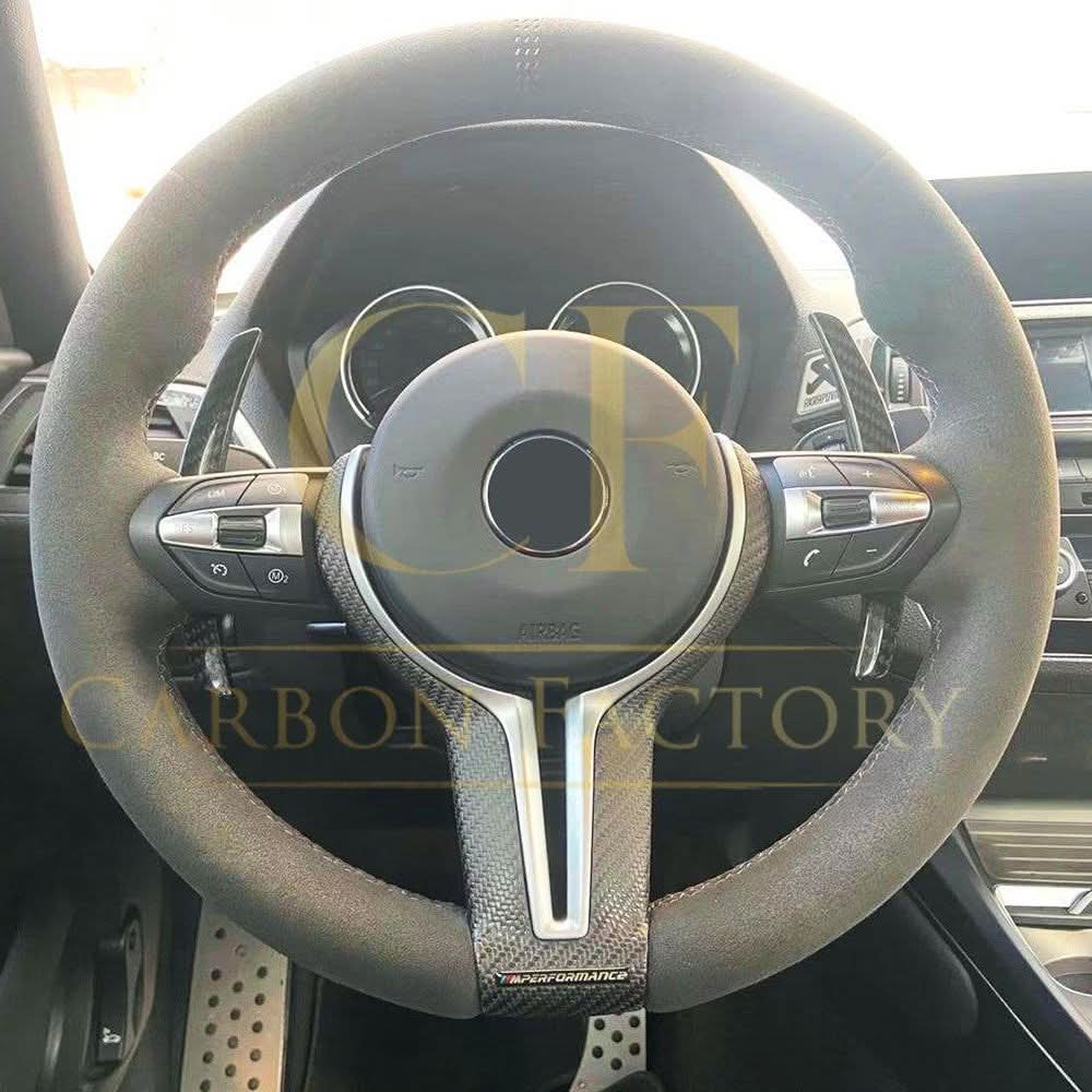 Carbon Fibre Paddle Shifter Replacement for BMW F87 M2 F80 M3 F82 F83 M4 F10 M5 F06 M6 F85 X5M - Carbon Factory