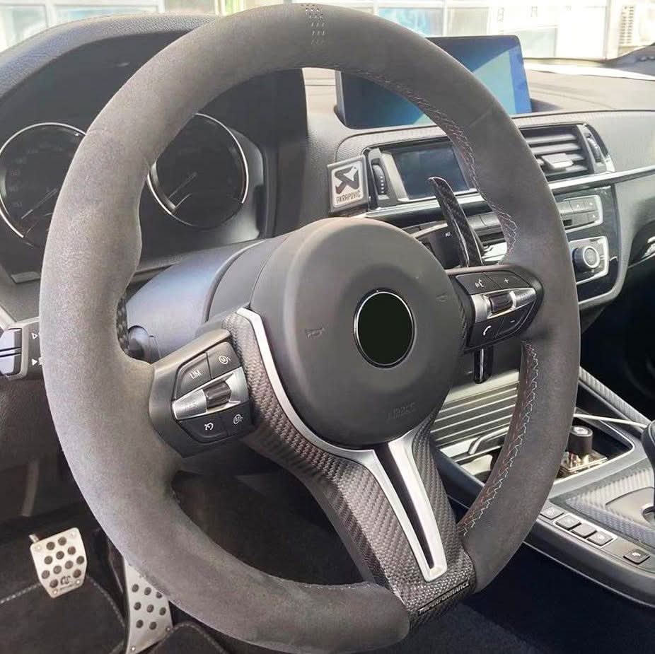 Carbon Fibre Paddle Shifter Replacement for BMW F87 M2 F80 M3 F82 F83 M4 F10 M5 F06 M6 F85 X5M - Carbon Factory