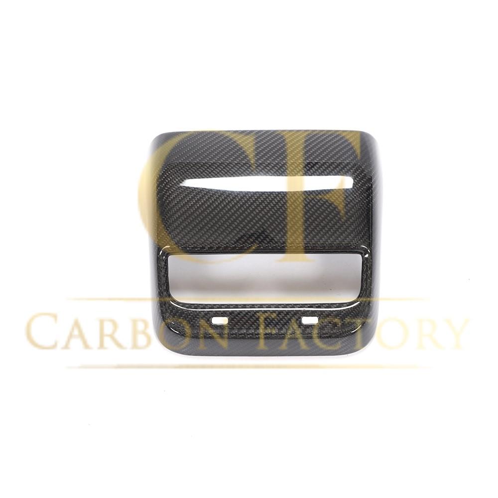Carbon Fibre Rear Air Conditioning Trim Covers for Tesla Model 3 16-20 - Carbon Factory