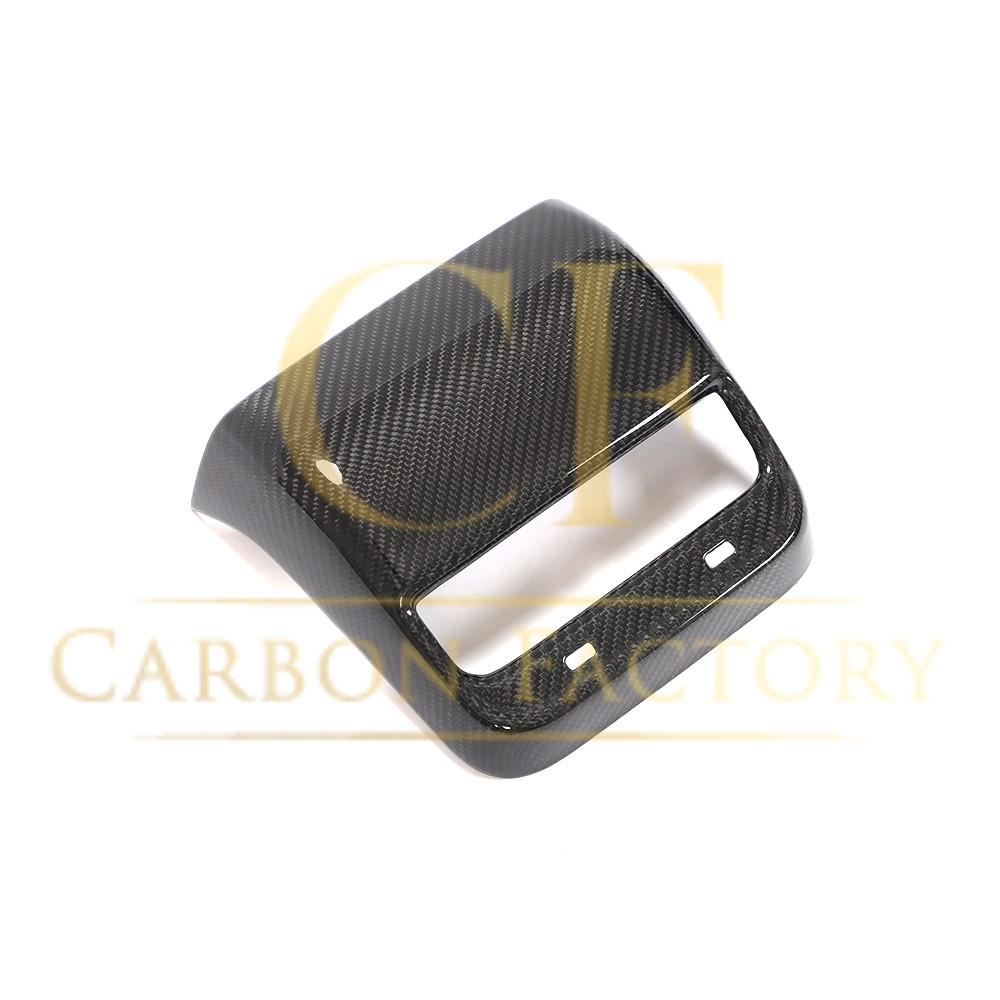 Carbon Fibre Rear Air Conditioning Trim Covers for Tesla Model 3 16-20 - Carbon Factory