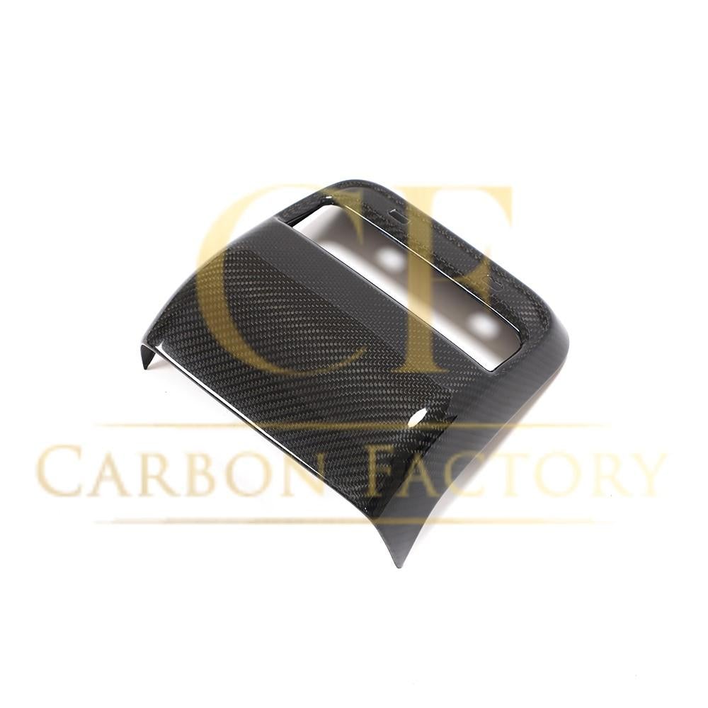 Carbon Fibre Rear Air Conditioning Trim Covers for Tesla Model 3 16-20 - Carbon Factory