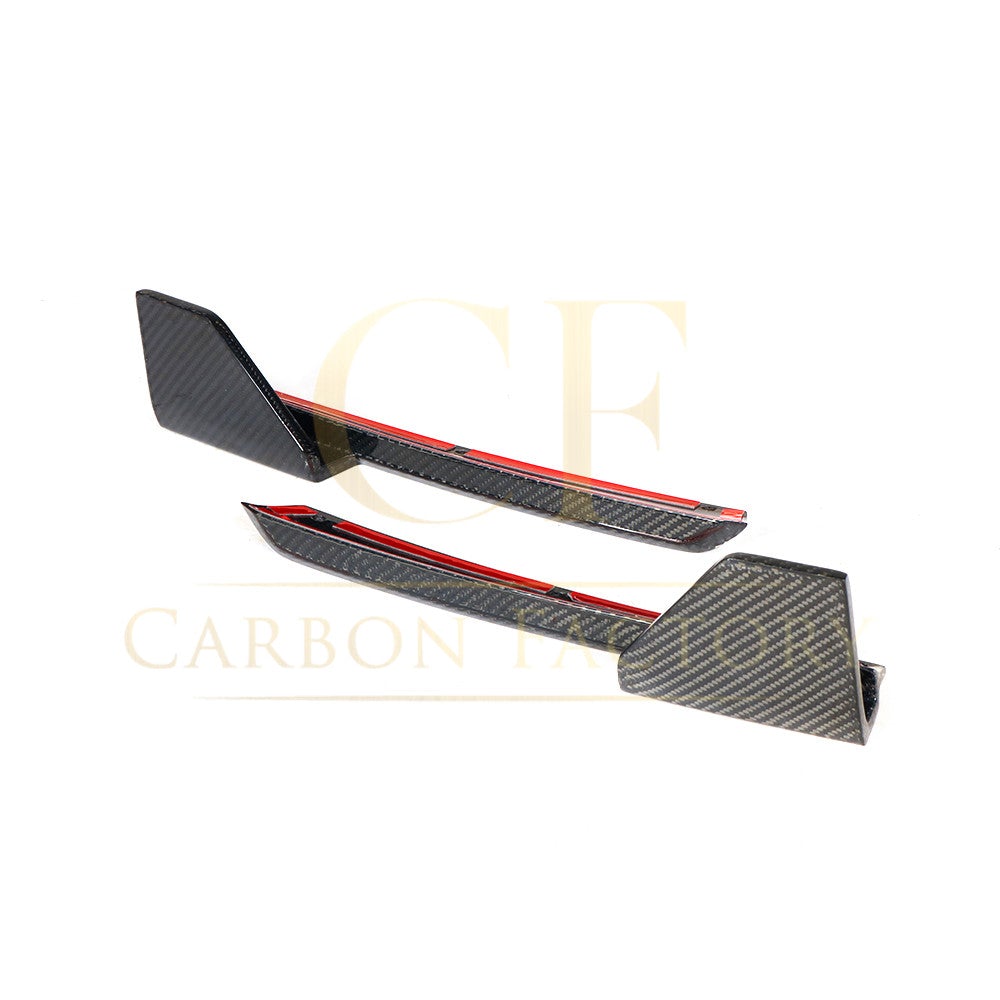 Carbon Fibre Rear Bumper Extension for BMW G01 X3 M Sport 18-25-Carbon Factory