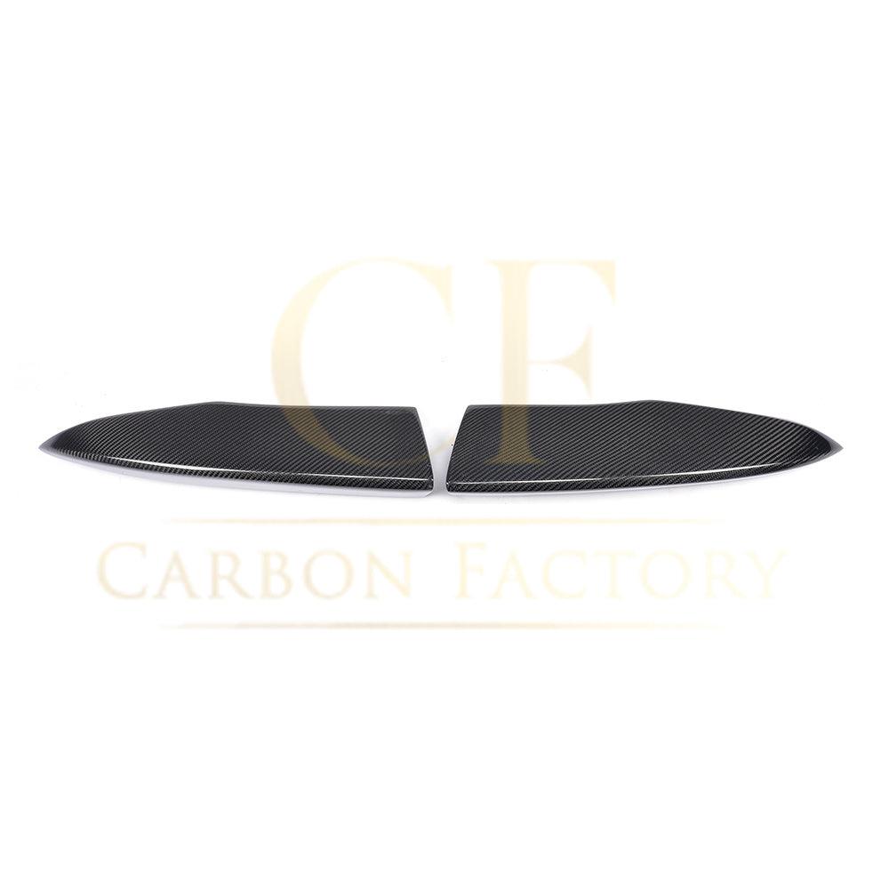 Carbon Fibre Rear Bumper Spats for Audi A3 S Line S3 Saloon 13-15-Carbon Factory
