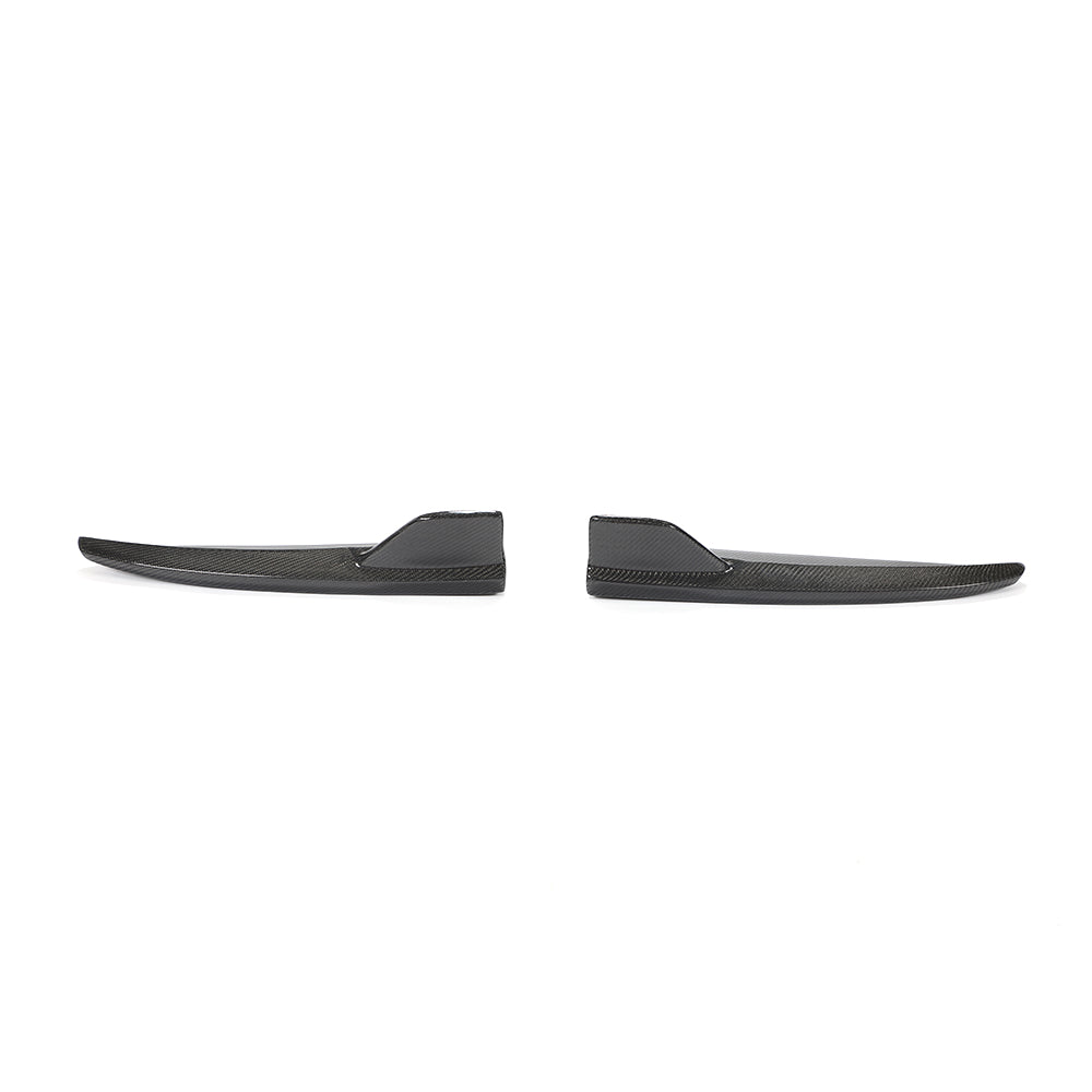 Carbon Fibre Rear Bumper Spats for Mercedes W205 C Class AMG & C63 15-21-Carbon Factory