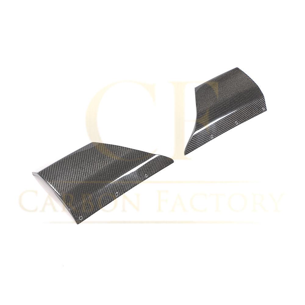 Carbon Fibre Rear Bumper Trims for Audi 8V RS3 Saloon 17-20-Carbon Factory