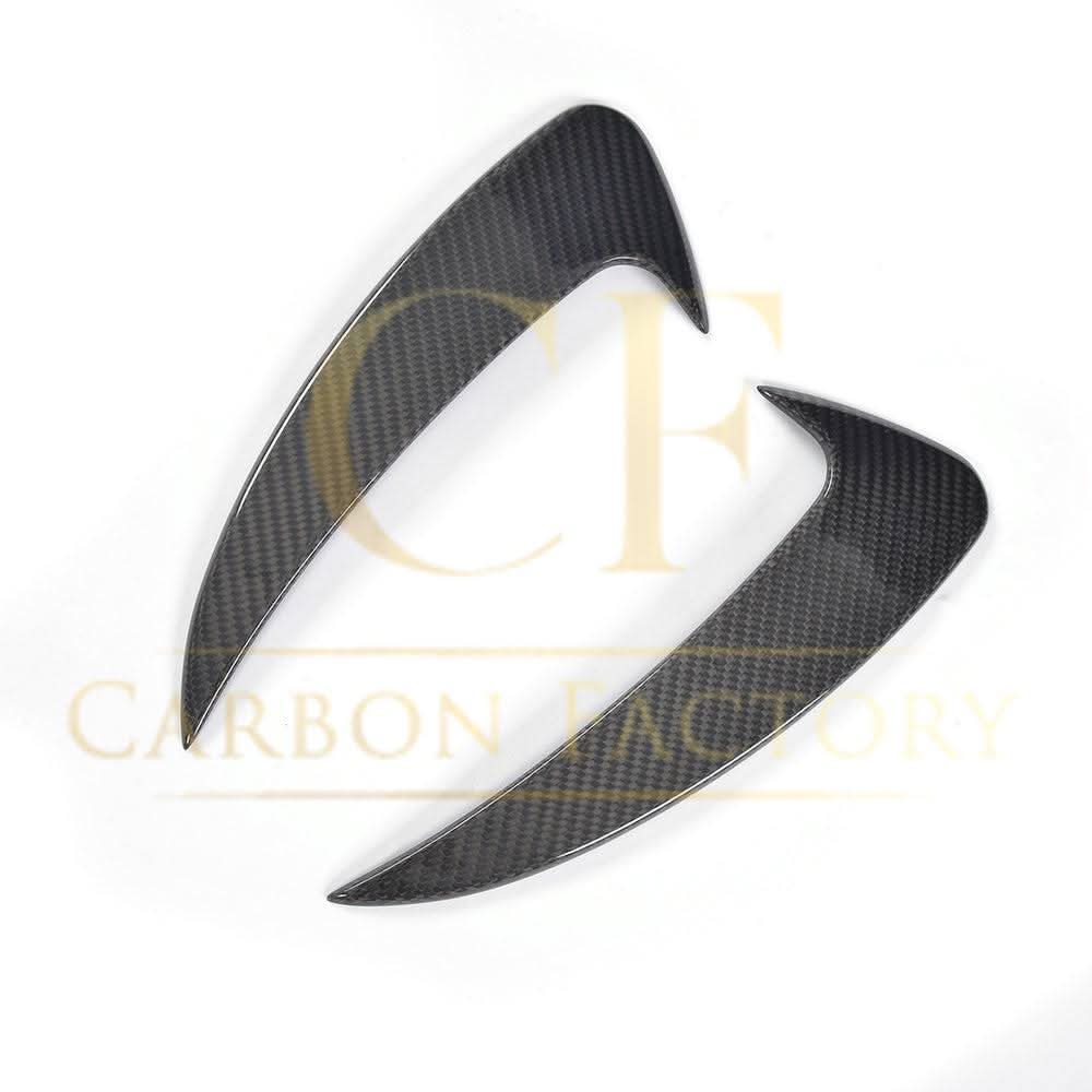 Carbon Fibre Rear Bumper Trims for Mercedes C238 E Class Coupe 17-Present - Carbon Factory