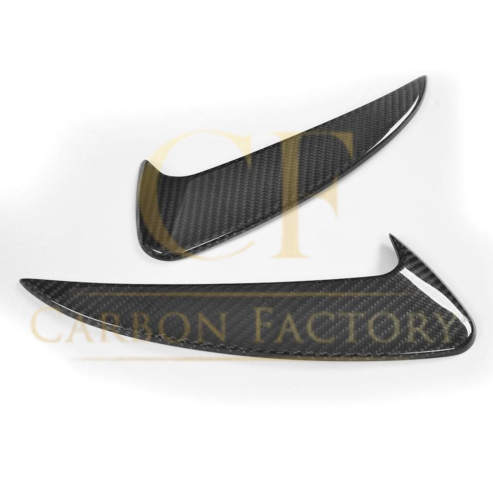 Carbon Fibre Rear Bumper Trims for Mercedes C238 E Class Coupe 17-Present - Carbon Factory