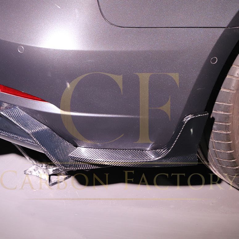 Carbon Fibre Rear Canards for Tesla Model 3 16-23 - Carbon Factory
