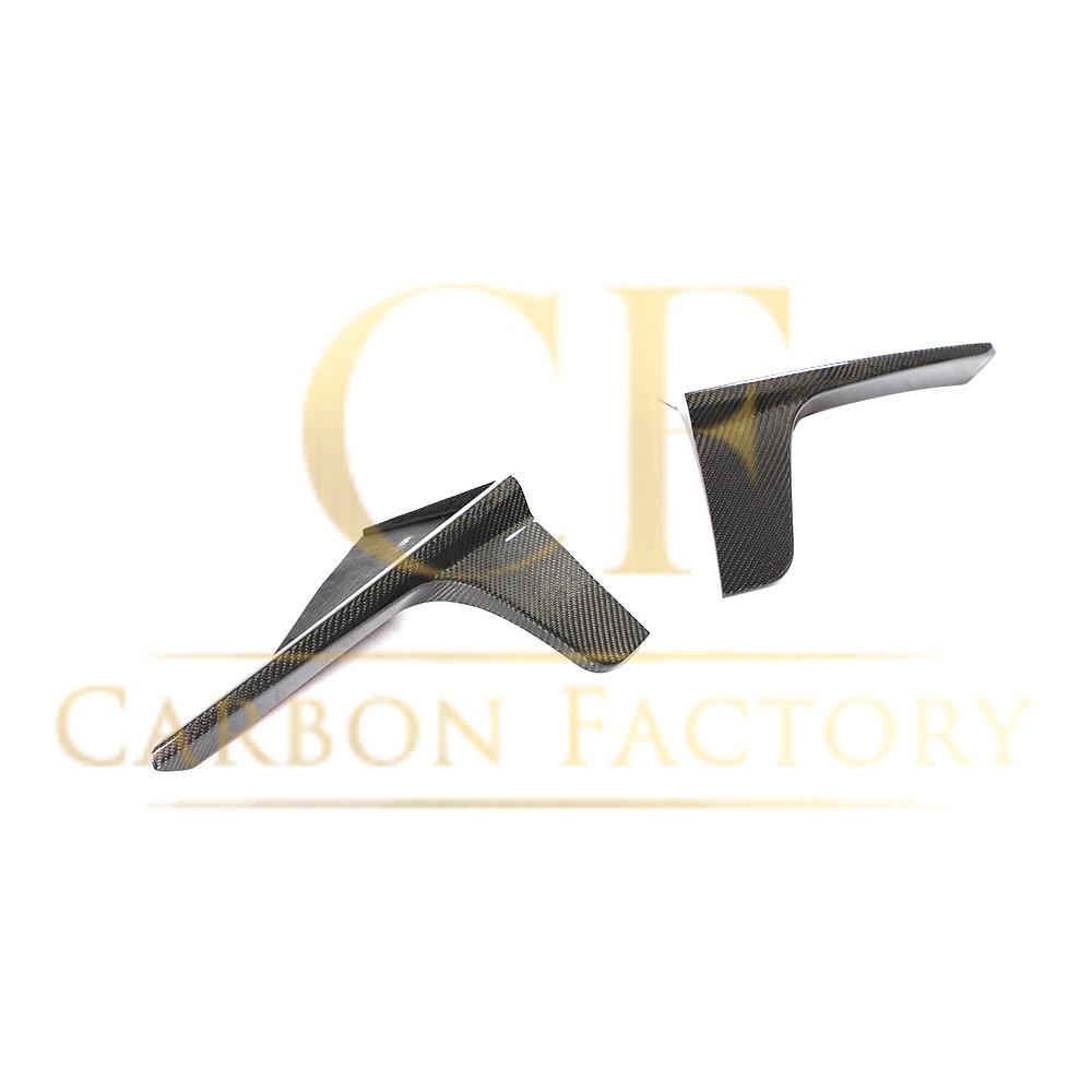 Carbon Fibre Rear Canards for Tesla Model 3 16-23 - Carbon Factory