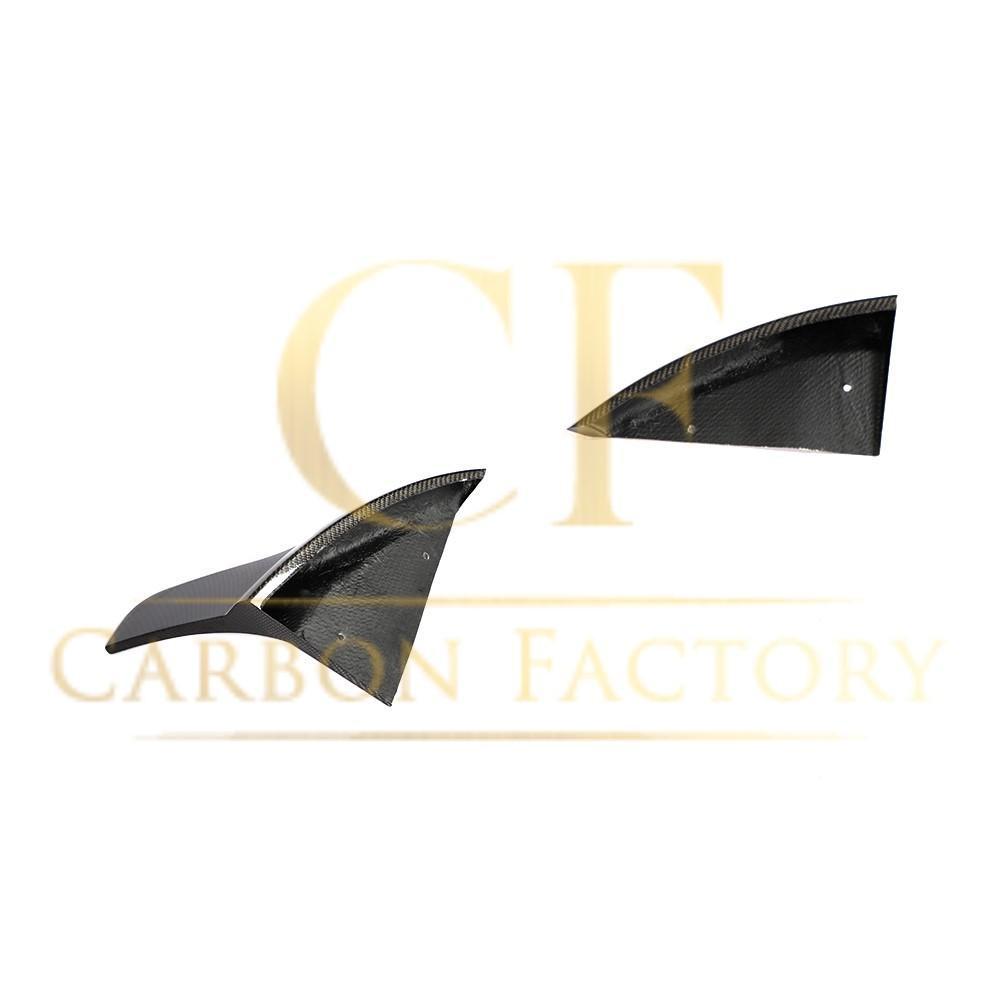 Carbon Fibre Rear Canards for Tesla Model 3 16-23 - Carbon Factory
