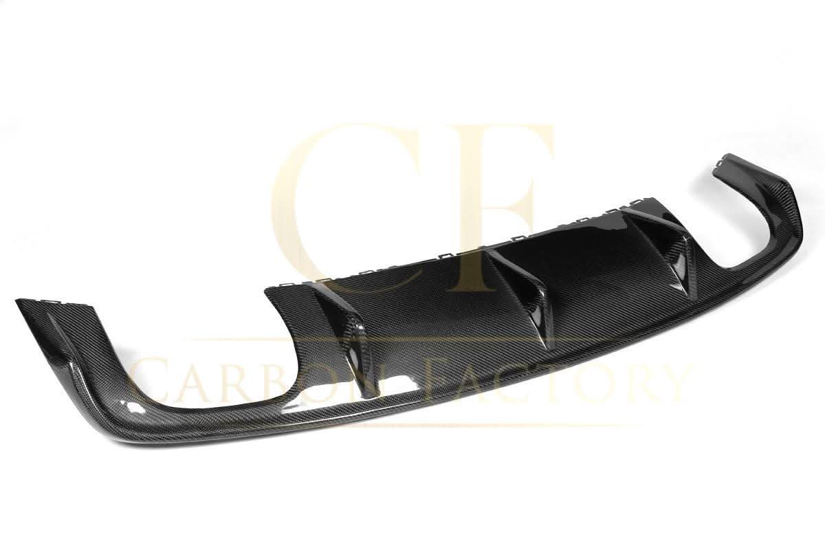 Carbon Fibre Rear Diffuser (Quad Exhaust) for Audi A3 S Line S3 Saloon 13-15 - Carbon Factory