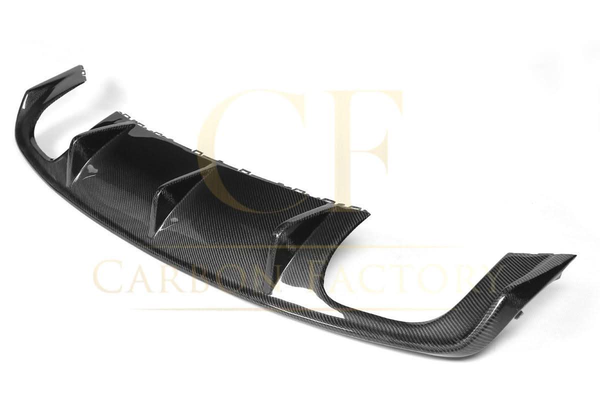 Carbon Fibre Rear Diffuser (Quad Exhaust) for Audi A3 S Line S3 Saloon 13-15 - Carbon Factory