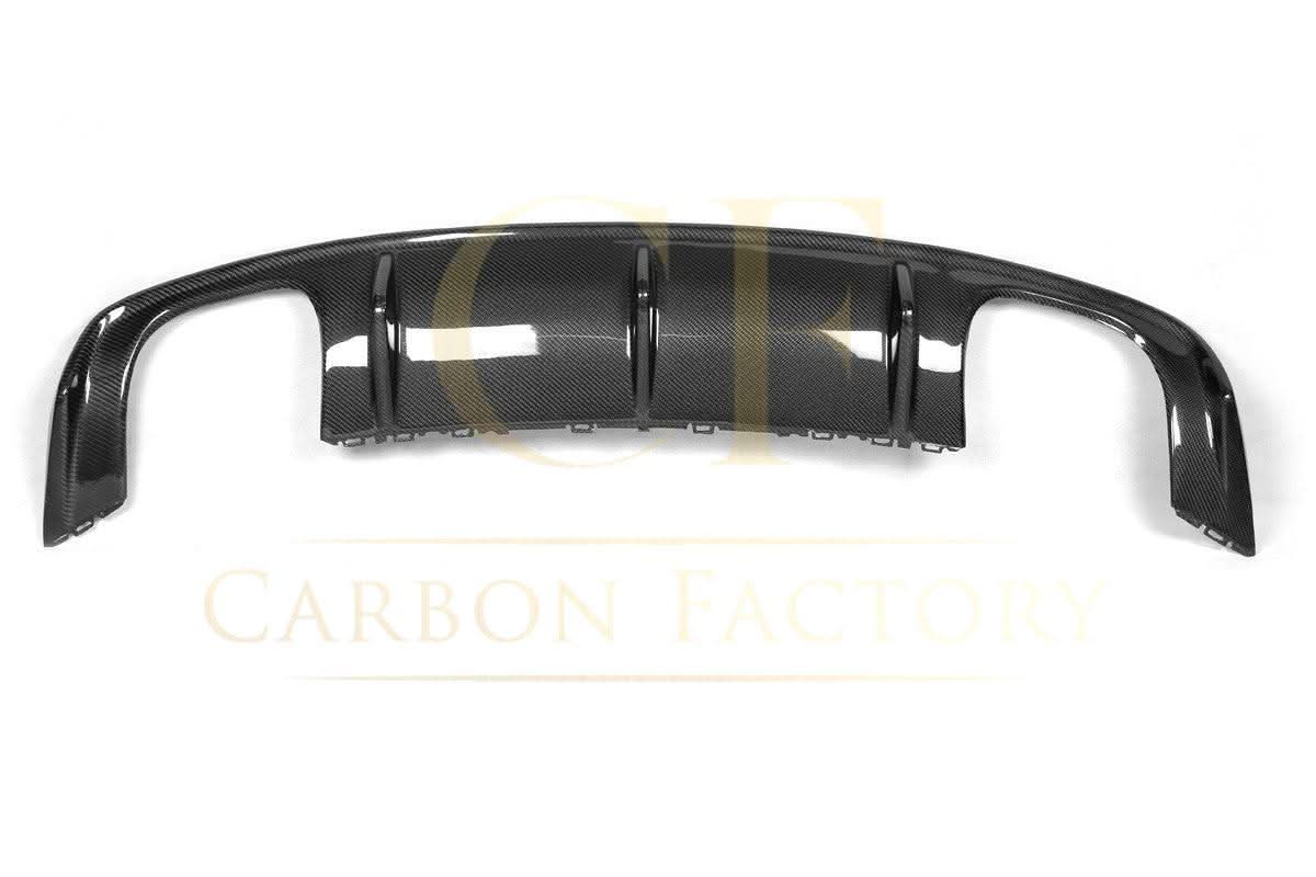 Carbon Fibre Rear Diffuser (Quad Exhaust) for Audi A3 S Line S3 Saloon 13-15 - Carbon Factory