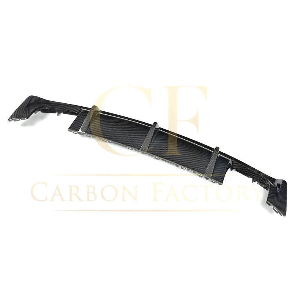 Carbon Fibre Rear Diffuser (Quad Exhaust) for Audi A3 Saloon Non S Line 13-15 - Carbon Factory