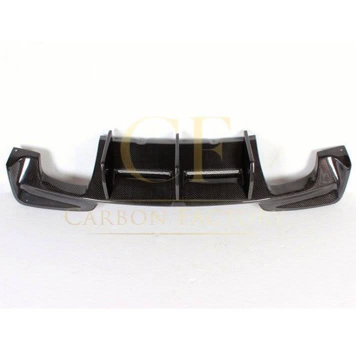 Carbon Fibre Rear Diffuser Quad Exhaust for BMW E82 E88 1M 11-14 - Carbon Factory