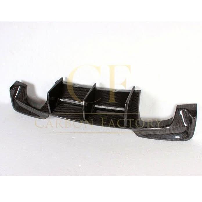 Carbon Fibre Rear Diffuser Quad Exhaust for BMW E82 E88 1M 11-14 - Carbon Factory