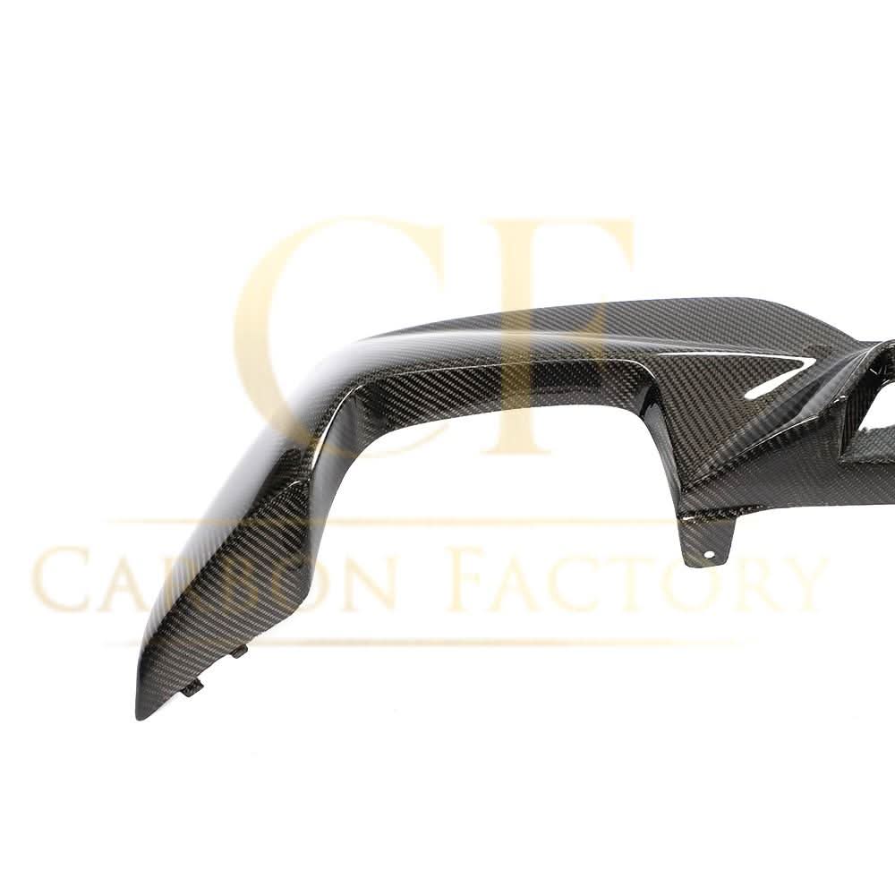 Carbon Fibre Rear Diffuser Quad Exhaust for BMW G20 G21 3 Series M Sport 19-22 - Carbon Factory