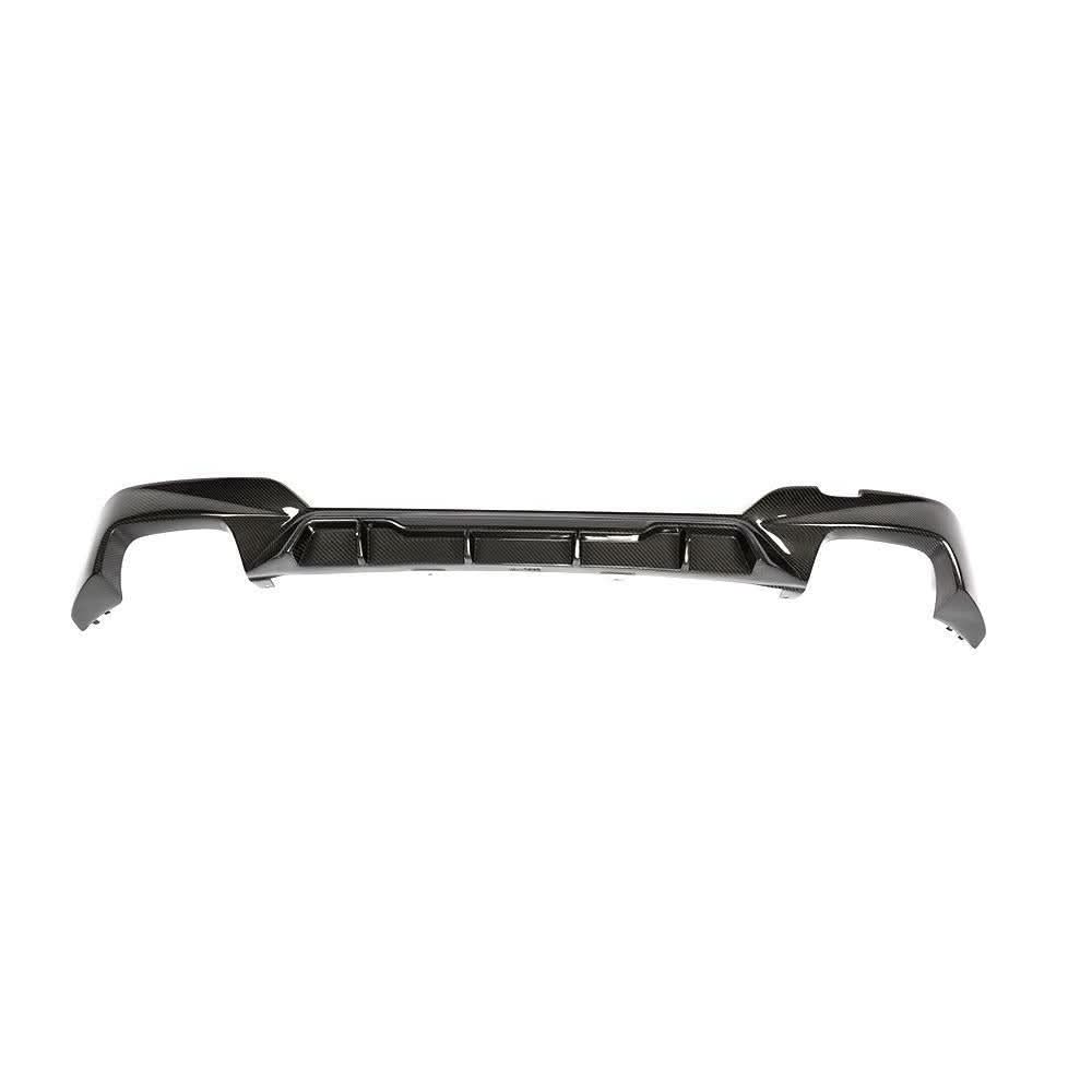 Carbon Fibre Rear Diffuser Quad Exhaust for BMW G20 G21 3 Series M Sport 19-22 - Carbon Factory