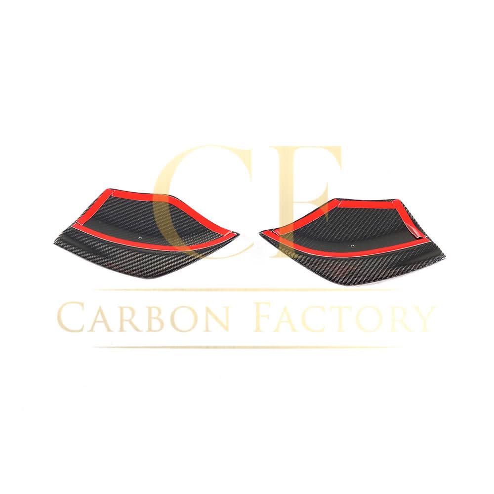 Carbon Fibre Rear Diffuser Side Trims for Mercedes Benz W176 A Class & A45 13-18 - Carbon Factory