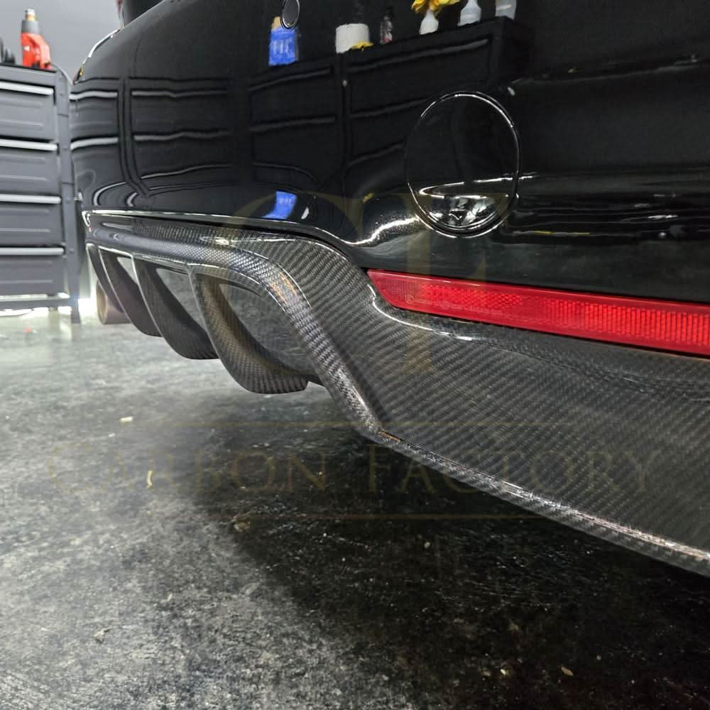 Carbon Fibre Rear Diffuser Twin Exhaust for BMW F32 F33 F36 4 Series 14-20 - Carbon Factory