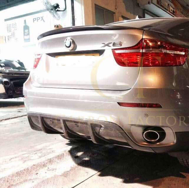 Carbon Fibre Rear Diffuser for BMW E71 X6 09-14 - Carbon Factory