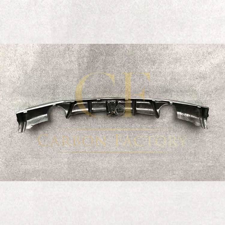 Carbon Fibre Rear Diffuser with LED Light Dual Exhaust for BMW F30 F31 3 Series 12-19 - Carbon Factory