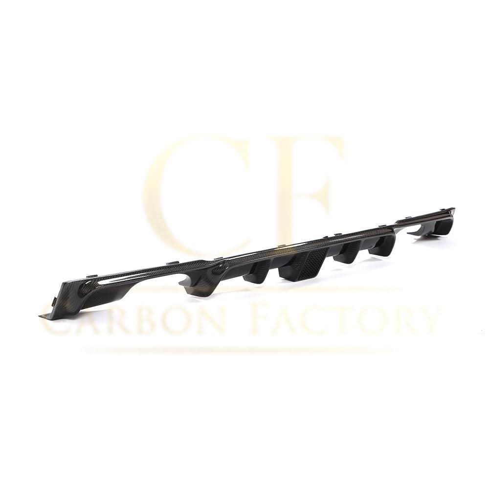 Carbon Fibre Rear Diffuser with LED Light Quad Exhaust for BMW F30 F31 3 Series 12-19 - Carbon Factory