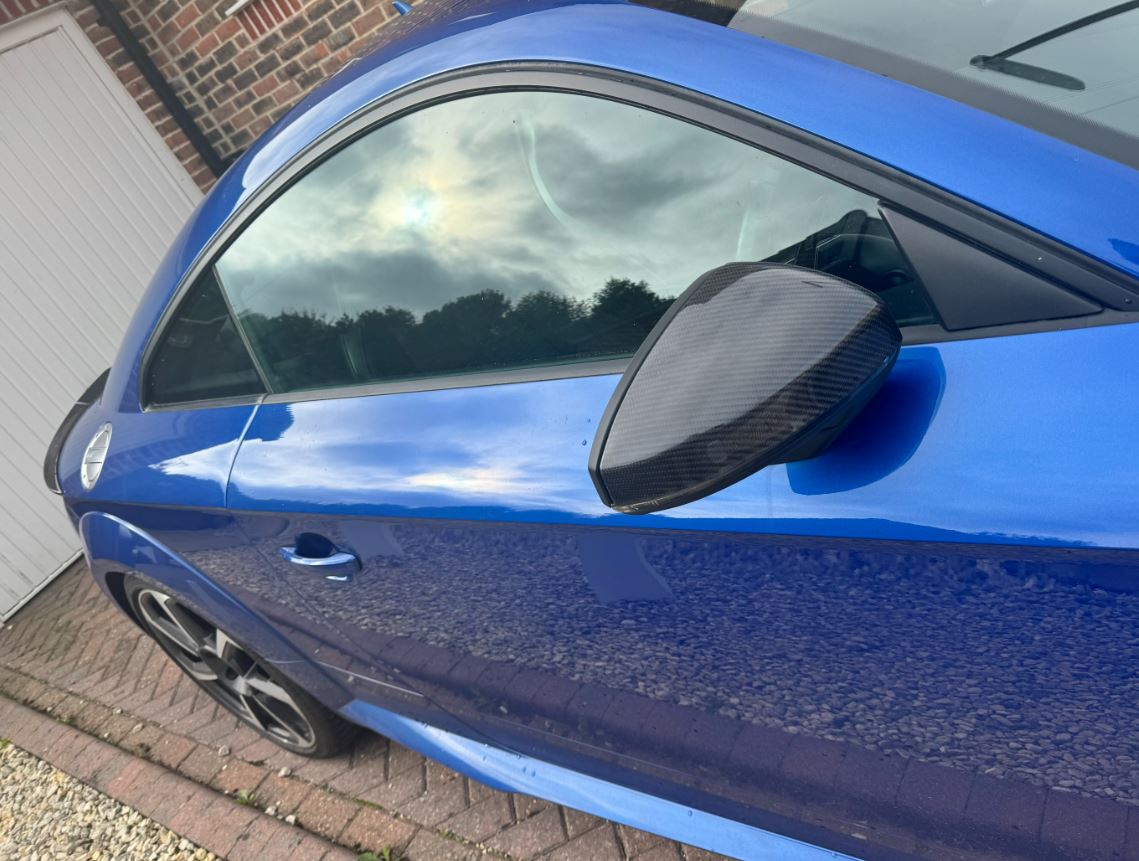 Carbon Fibre Replacement Mirror Covers for Audi 8S TT TTS TTRS MK3 R8 Gen 2 15-21-Carbon Factory
