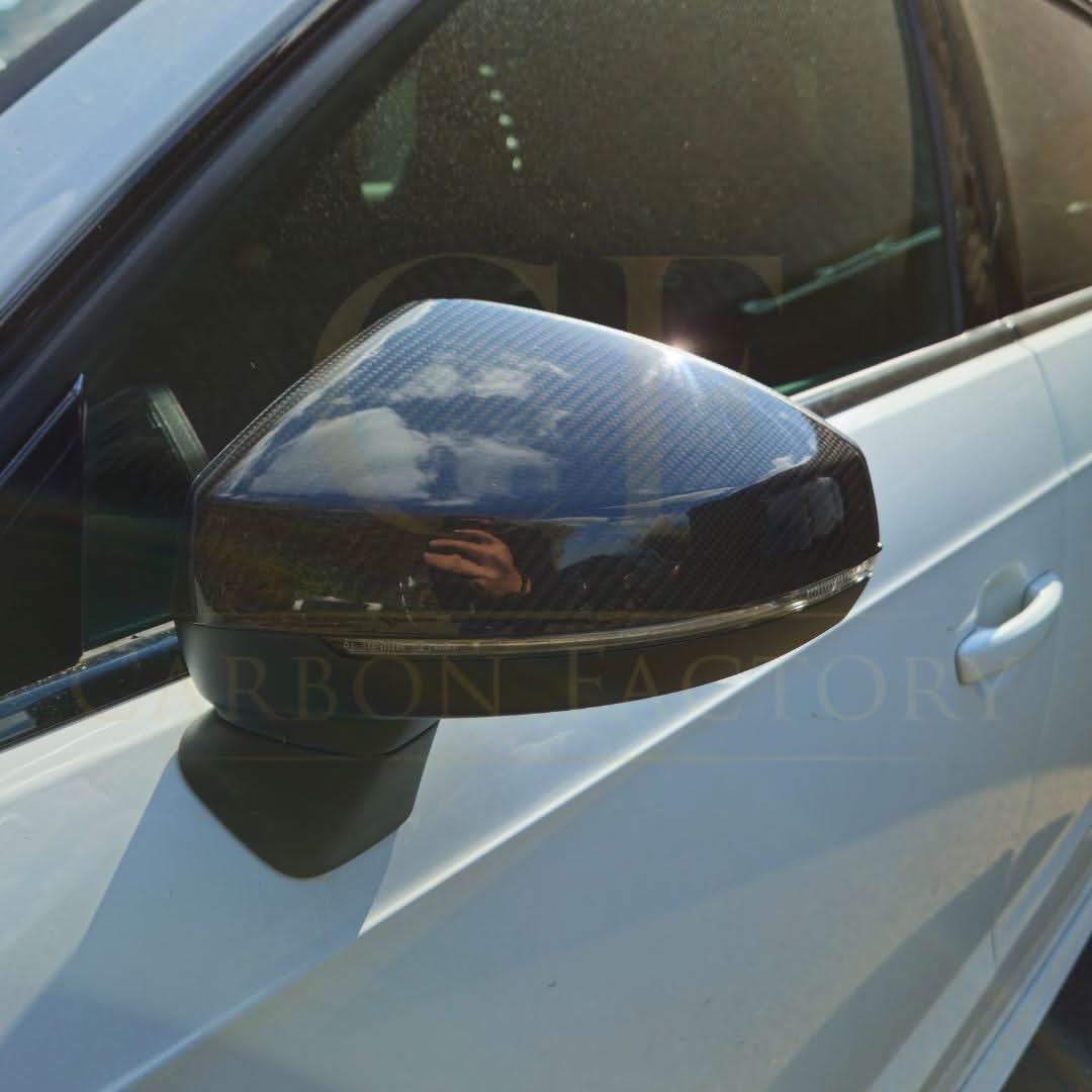Carbon Fibre Replacement Mirror Covers for Audi 8V A3 S3 RS3 13-20 - Carbon Factory