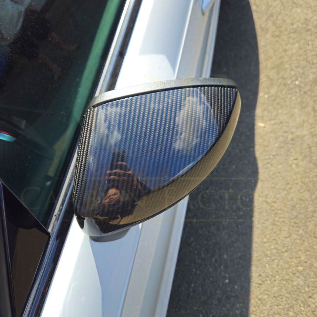 Carbon Fibre Replacement Mirror Covers for Audi 8V A3 S3 RS3 13-20 - Carbon Factory