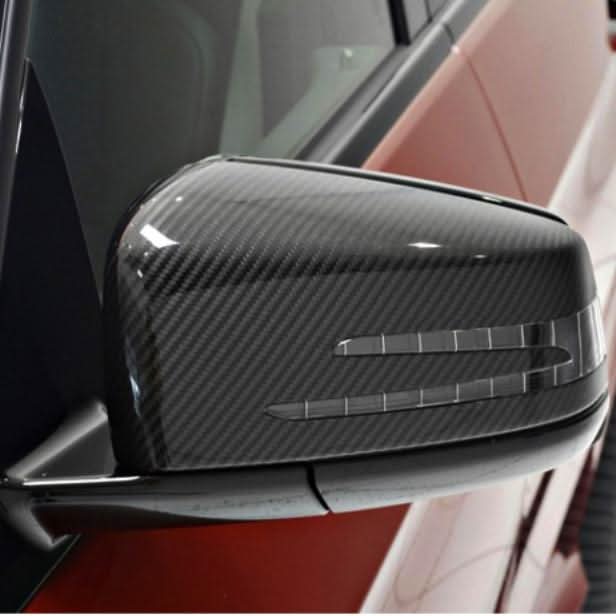 Carbon Fibre Replacement Mirror Covers for Mercedes Benz W463 G Class G Wagon 10-17 - Carbon Factory