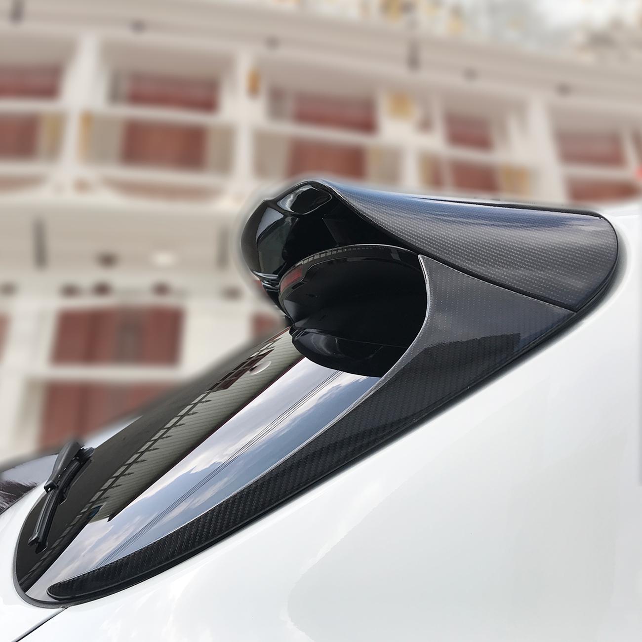 Carbon Fibre Roof Spoiler for Porsche Macan 14-20-Carbon Factory