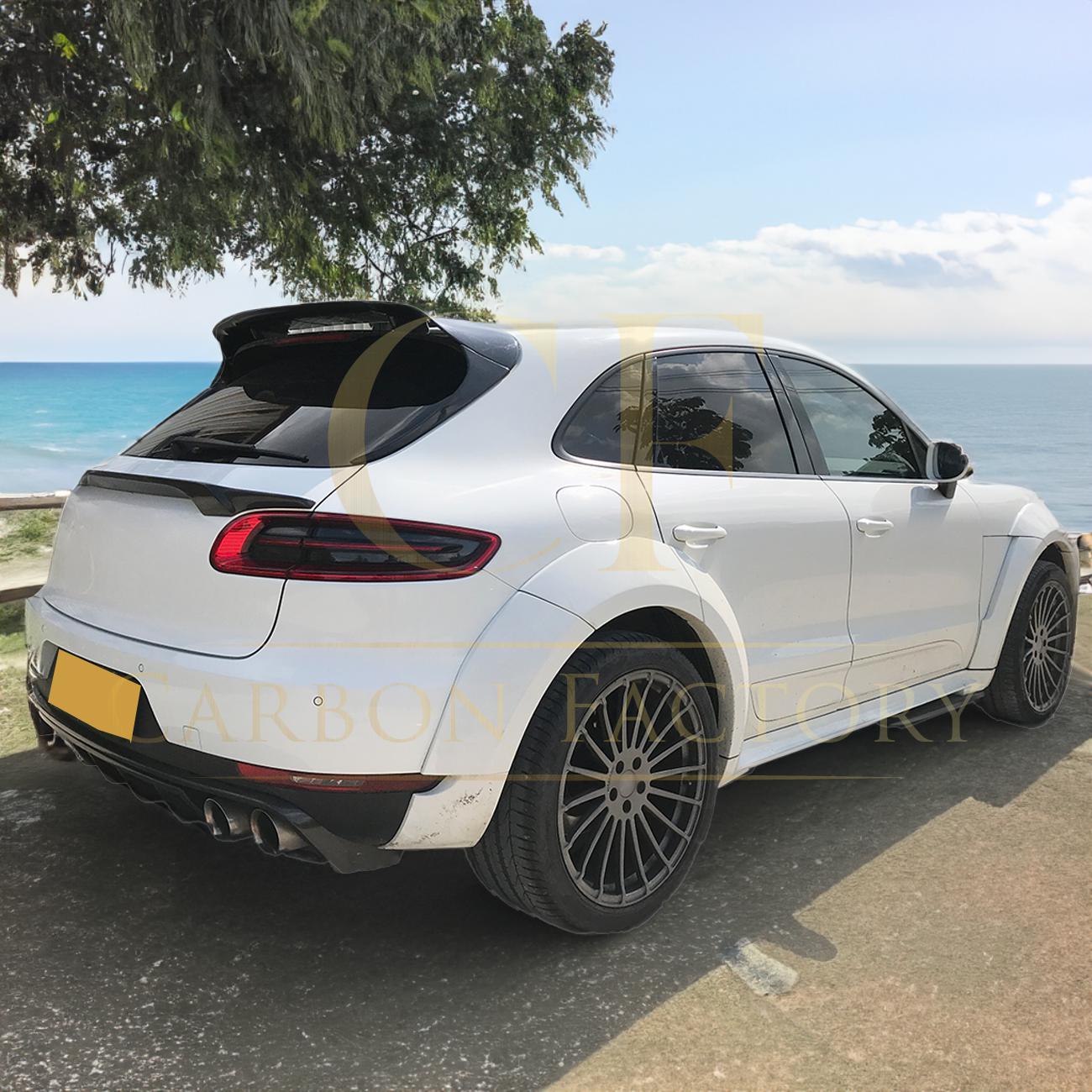 Carbon Fibre Roof Spoiler for Porsche Macan 14-20-Carbon Factory