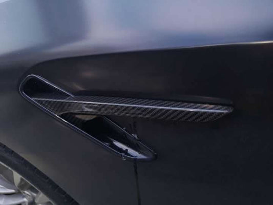 Carbon Fibre Side Fender Trims for BMW F90 M5 17-20 - Carbon Factory
