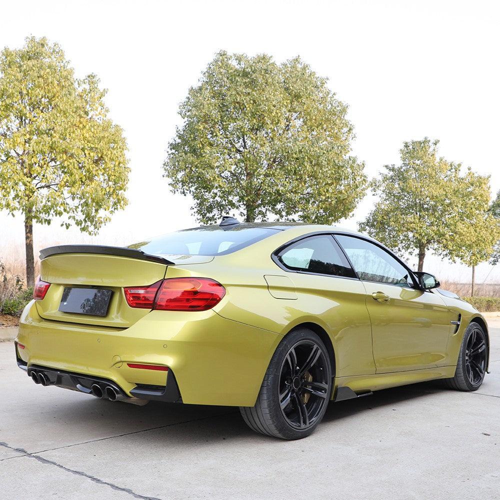 Carbon Fibre Side Skirts Extensions for BMW F80 M3 F82 F83 M4 14-20 - Carbon Factory