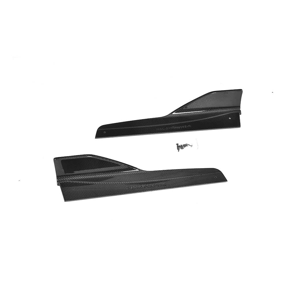 Carbon Fibre Side Skirts Extensions for BMW F80 M3 F82 F83 M4 14-20 - Carbon Factory