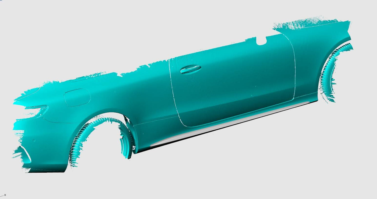 Carbon Fibre Side Skirts Trims for Mercedes C238 E Class Coupe 17-Present - Carbon Factory