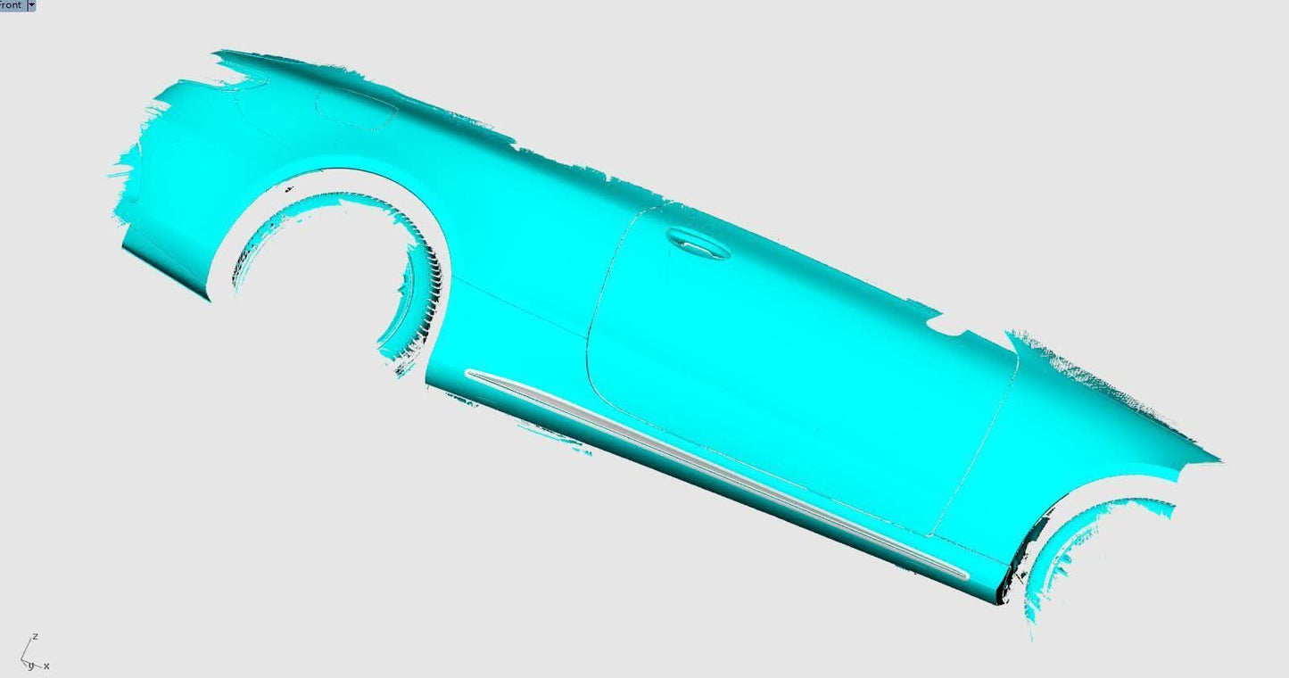 Carbon Fibre Side Skirts Trims for Mercedes C238 E Class Coupe 17-Present - Carbon Factory