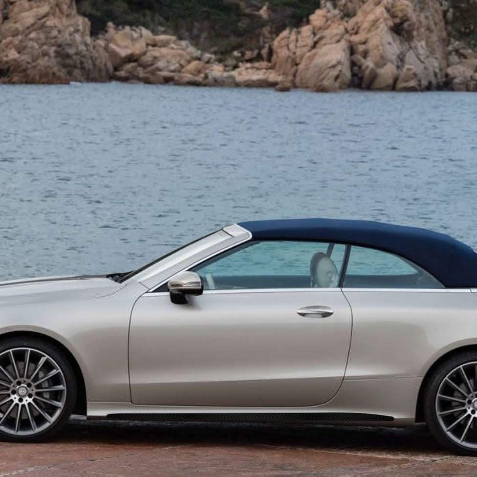 Carbon Fibre Side Skirts Trims for Mercedes C238 E Class Coupe 17-Present - Carbon Factory