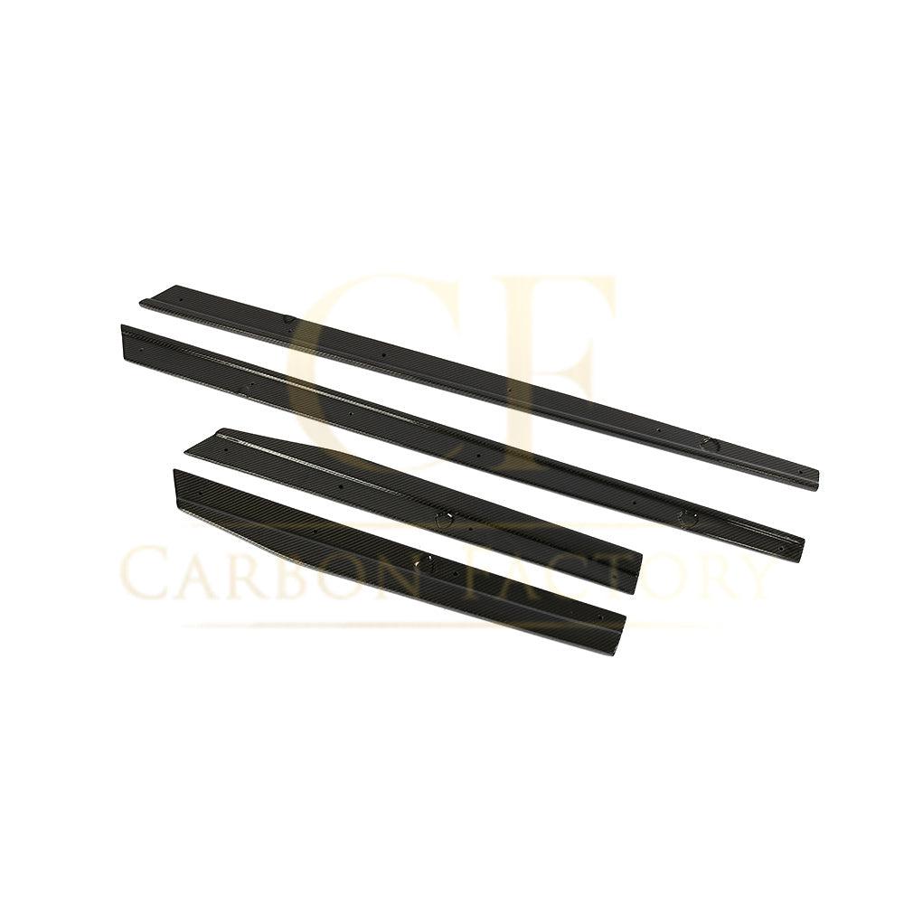 Carbon Fibre Side Skirts Trims for VW Golf MK7 MK7.5 inc GTI & R 14-20-Carbon Factory